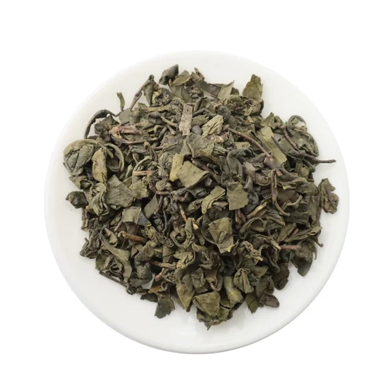 Tè verde cinese Flecha qualità polvere da sparo 9575 per il Marocco