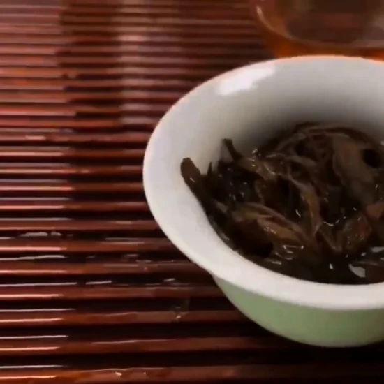 Tè cinese Xiaoqing Citrus PU′ Er Tè nero